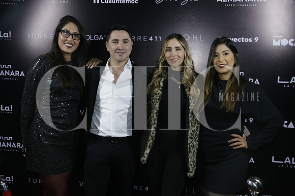 Berenice García, Arturo Valerio, Silvia Guerra y Belén Diaz