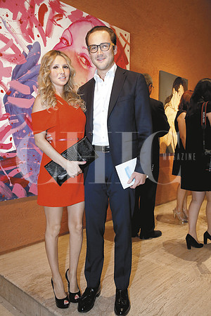 Raquel Camelo de Salinas y Federico Salinas