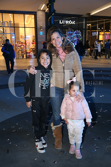 Carlos Tamborrell, Paola Cano y Fernanda Tamborell