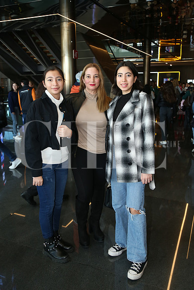 Daniela Cruz, Teresa Morales y Gabriela Cruz