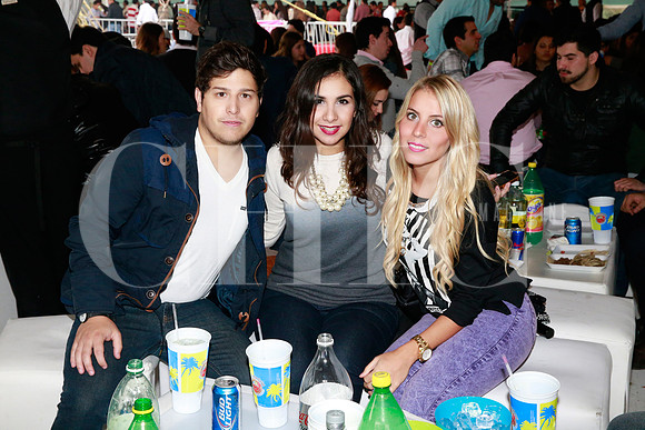 Andrés Hinojosa, Paola González y Alejandra Mora