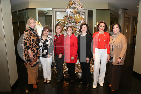 Ana Cristina Riojas, Lupita Calderoni, Argelia Ancira, Josefina Erhard, Margarita de Zambrano, Amalia Lozano de Maiz y María Elena Zambrano 0