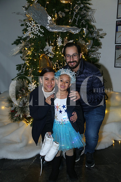 Paulina Hinojosa, Aria Overhage y Wilhelm Overhage