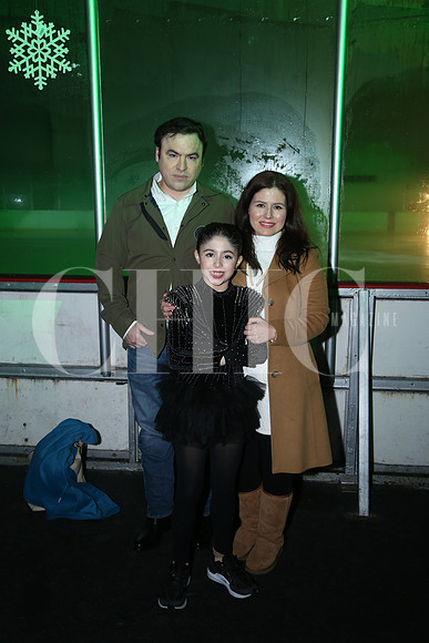 Pablo de los Santos, Sandra Guzmán y Cordelia de los Santos 1