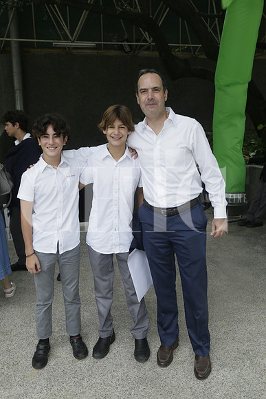 Joaquin Garza, Franco Treviño y Rodrigo Treviño
