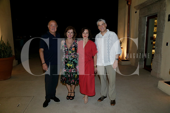 Javier Navarro, Ofelia Treviño de Navarro, Yolanda Falcón e Ivan Rivas