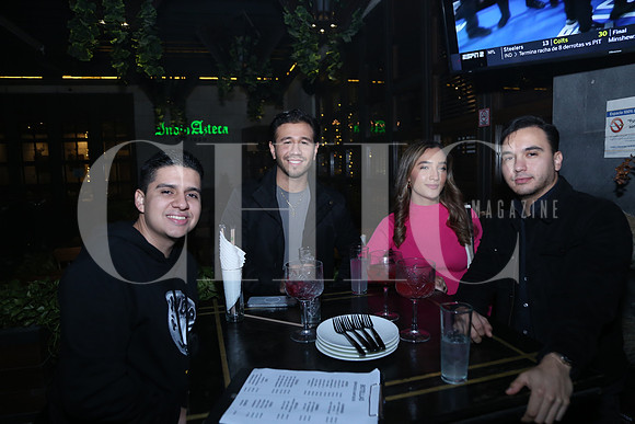 Carlos Torres, German Contreras, Fatima Treviño y Rolando Santoyo