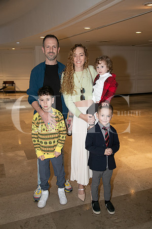 Alejandro Marcos, Roberta Gutiérrez, Nicolas Marcos, Franz Marcos y Teo Marcos_