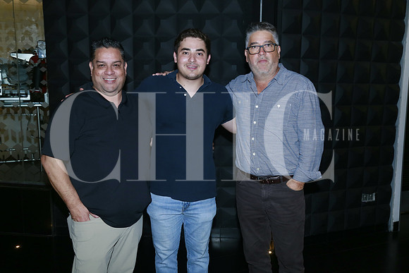 (organizadores) Adrián Martínez, Pablo Montaño y Rodolfo González