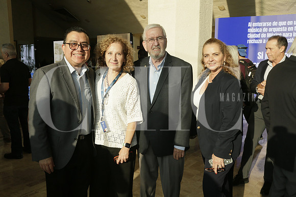 Gerardo Campos, Moraima Cambell, Patrico López y Mónica Nieto