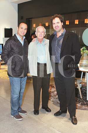 José Calvi, Adán Lozano y Ricardo Tapia