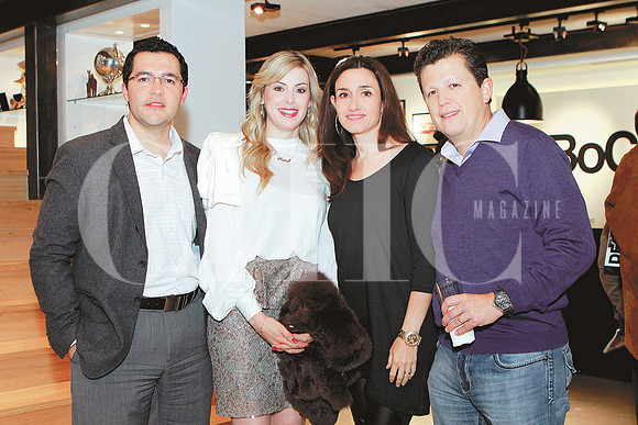 Luis Rodríguez, Kathia de Villlarreal, Zaide Neme y Miguel Hinojosa