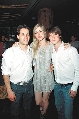 Rodrigo Landa, Pamela Reiter y Pibi Reiter