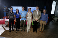Hugo Ramírez, Mery Galindo, Javier García Iza, Andy Benavides, Jesús Villarreal y Marco Ayala (4)