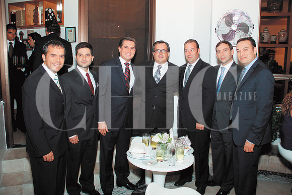 José Francisco Ceniceros, Enrique García, Polo Díaz, Xavier Pérez, Jorge Ortiz, Luca Piccolo y Alberto Páez