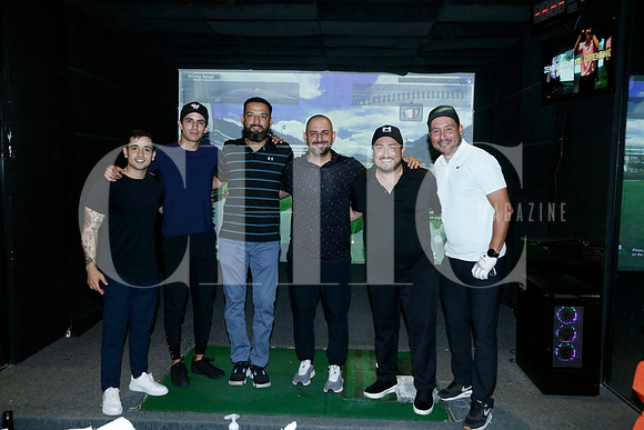 Angel Pezino, Oscar Garza, Esteban Lozano, Arturo Ortega, Roberto Reyna y Francisco Rodrígue
