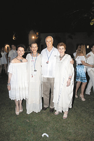 Tere García de Madero, Andy de Corcuera, Alfonso Corcuera y Loreto García