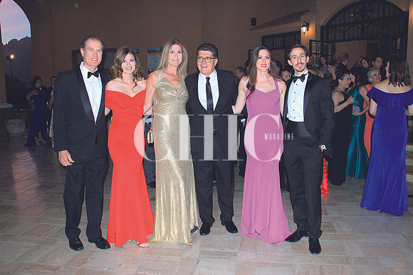 Fernando Padilla, Andrea Garza, Carmen Padilla de Garza, Roberto Garza, Alejandra Garza y Mauricio Sada