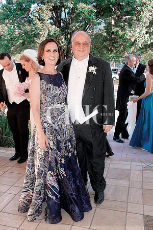 PAPÁS DEL NOVIO. Marcela Morales de González y Guilllermo González