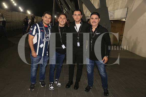 Mauricio Garza, Manuel Camargo, Jorge Figueroa y Jorge Figueroa 2