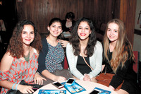 Cordelia Andonie, Marijosé Morales, Sofía Llorens y Lucía Hinojosa