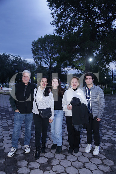 Andrés Canales, Paola Rosso, Luciana Canales, Nina Moreno de Rosso y Mateo Canales 0