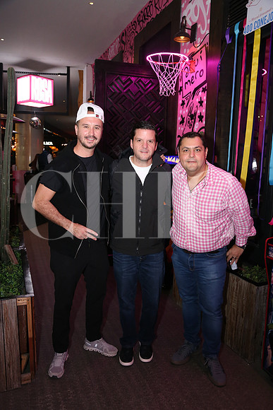 Nacho Llantada, Hernán Treviño y Edu Garza 2
