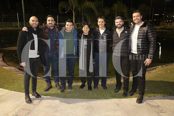 Andres Assam, Manuel Pelchat, Eugenio Lozano, Santiago Torres, Oscar Torres, Ruben Garza y David Chagoyan 5