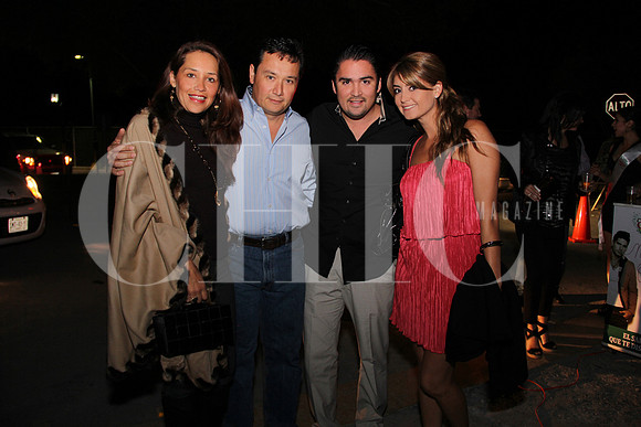 Luisa de Perales, Mario Perales, Mickey Rábago y Carmina de Rábago
