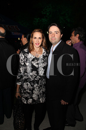 Lydia de Kawas y Constantino Kawas