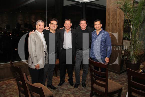 Gerardo García, Vidal Cantú, Fernando Cantú, José Luis Ruiz y Jorge González