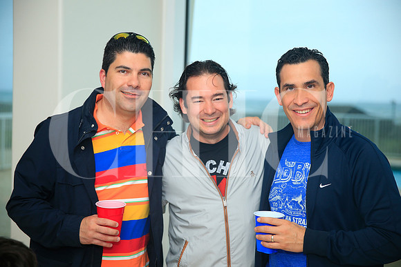 Eduardo Molina, Javier Garza y Roberto Cantú