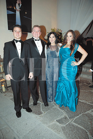 Mauricio Cagigas, Ignacio Cagigas, Norma Treviño de Cagigas y Bárbara Cagigas