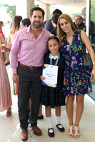 Alberto Palncarte, Anika Plancarte y Daniela Salazar de Palncarte