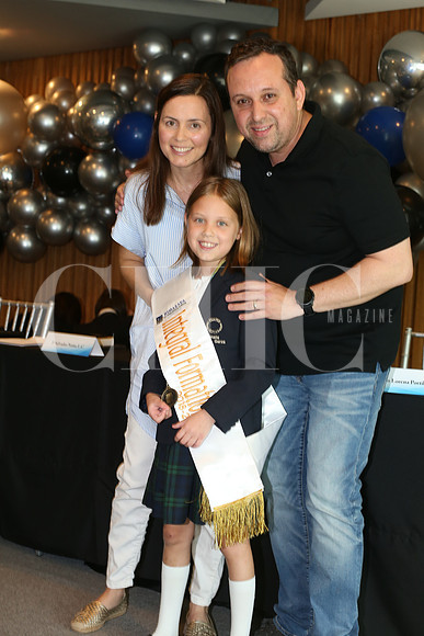 Marcela Garza de Garcia, Renata Garcia y Eduardo Garcia