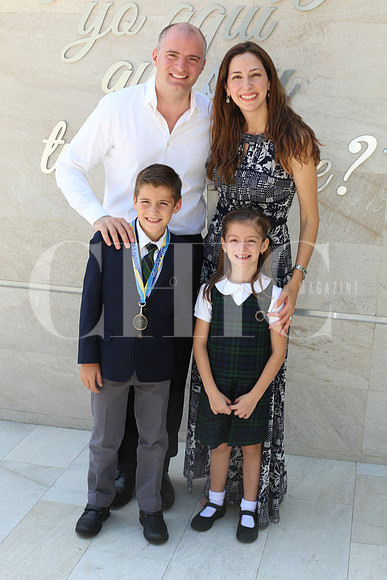 Jorge Belden, Jorge Belden, Silvia de Belden y Mariana Belden