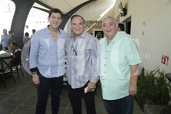 Miguel Álvarez Tostado, Miguel Medellín y Gilberto Mario Garza