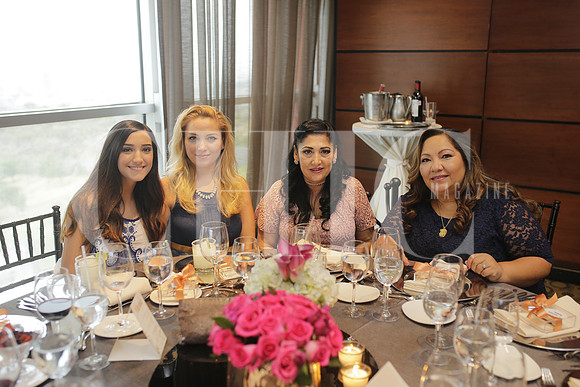 Karen Davila, Lucy de Davila, Lydia Garza y Rosalinda Torres