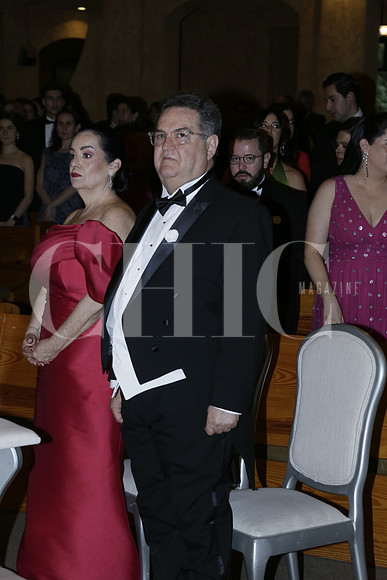 Rosa María Elizondo de Benavides y Eduardo Benavides ( Papás Novia ) 1