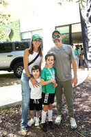 Estefany de Santos, Alejandro Santos, Federico Santos y Federico Santos 1