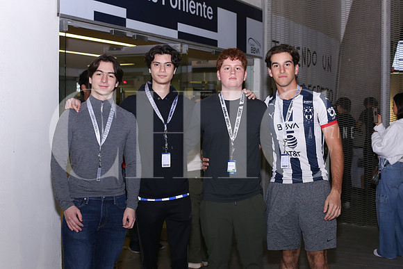 Eduardo Cantu, Gabriel Maiz, Daniel Morales y  Cristobal Canavati