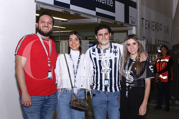 Luis Elizondo, Andrea Ocejo, Marco Garza y Natalia Zambrano