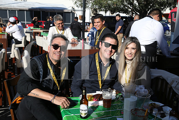 Alejandro Castañeda, Enrique García y Anahi Marroquin