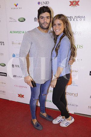 Juan Pablo Durán y Natasha Flores