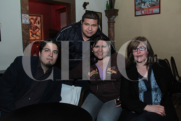 Luis Cavazos, Raúl Rodríguez, Yajaira Martínez y María Isabel Martínez (1)