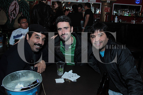 Rodolfo Robledo, Reynaldo Rodríguez y Guillermo Uranga