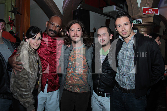 Paulina Cruz, Leo Pestana, Isaac Garza, Carlos Pérez y Rubén Rodríguez (1)