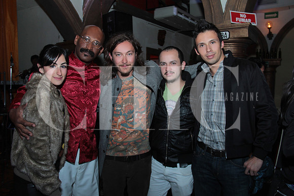 Paulina Cruz, Leo Pestana, Isaac Garza, Carlos Pérez y Rubén Rodríguez (3)