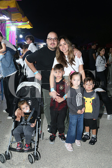 Rodrigo Putz, Claudia Reyna, Mauro Putz, Rodo Putz, Cayis Putz y Bernardo Putz
