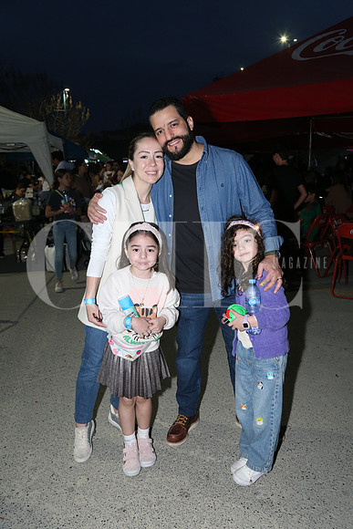 Laura Díaz, Mauricio Mireles, Carolina Mireles y Eugenia Mireles